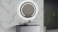 ALLAPSA ESPEJO TOUCH CON LUZ LED Y BLUETOOTH OVAL 79X79 CM