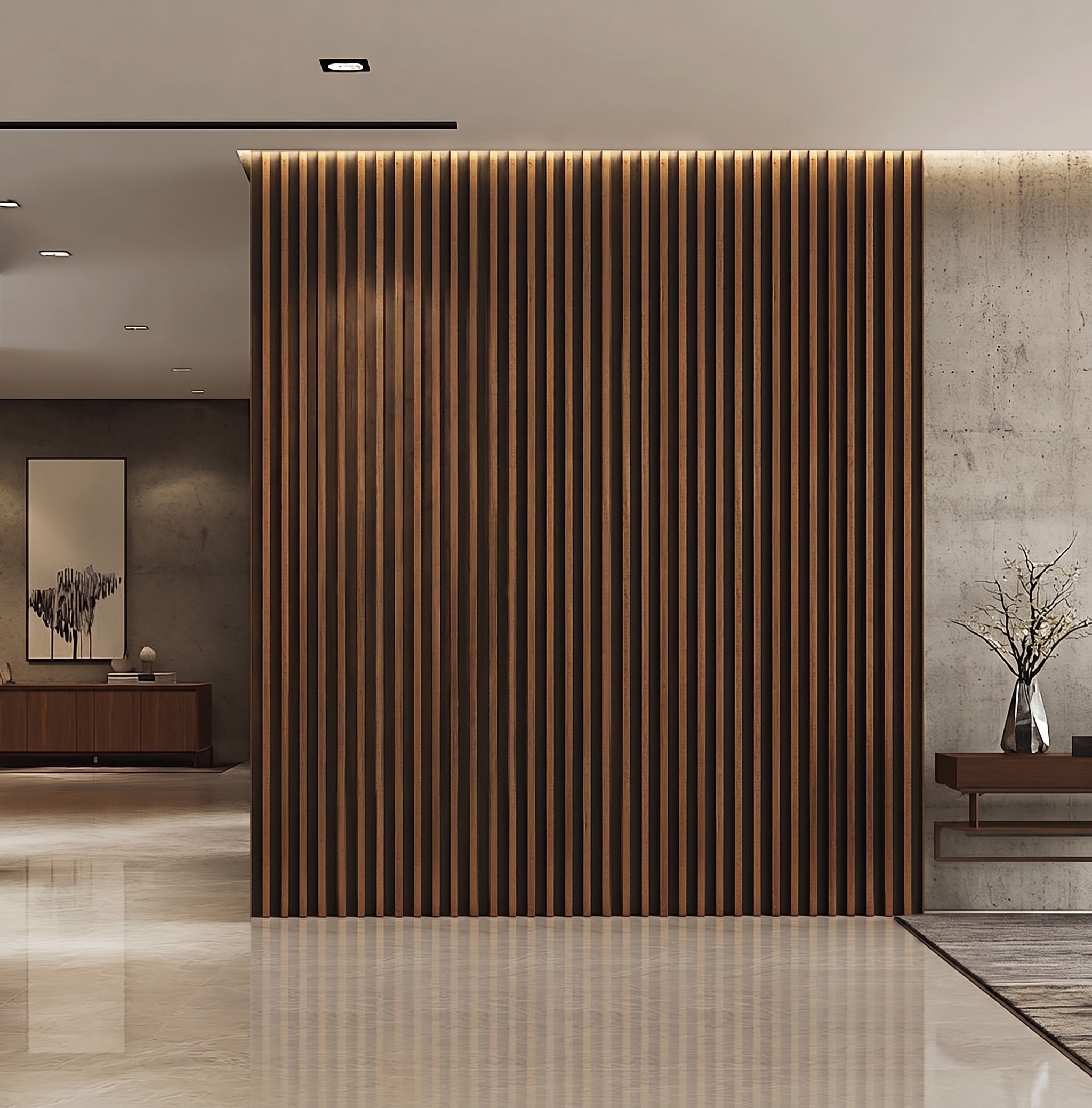 BRICKA  WPC WALL PANEL INT. VALNOT CAOBA 2900X155X18 (14) 6.09 M2