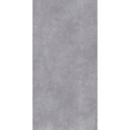 Piso porcelánico gris mate rectangular de 60x120 cm, superficie lisa y moderna