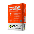 Saco de adhesivo universal blanco para porcelanato, cerámica y mármol de 20 kg