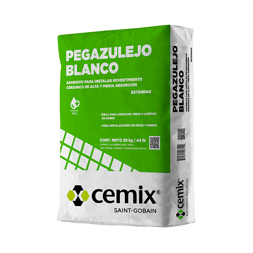 CEMIX PEGAZULEJO BLANCO 20 KG