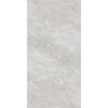 Azulejo gris claro con textura marmoleada para piso o pared, diseño moderno y elegante