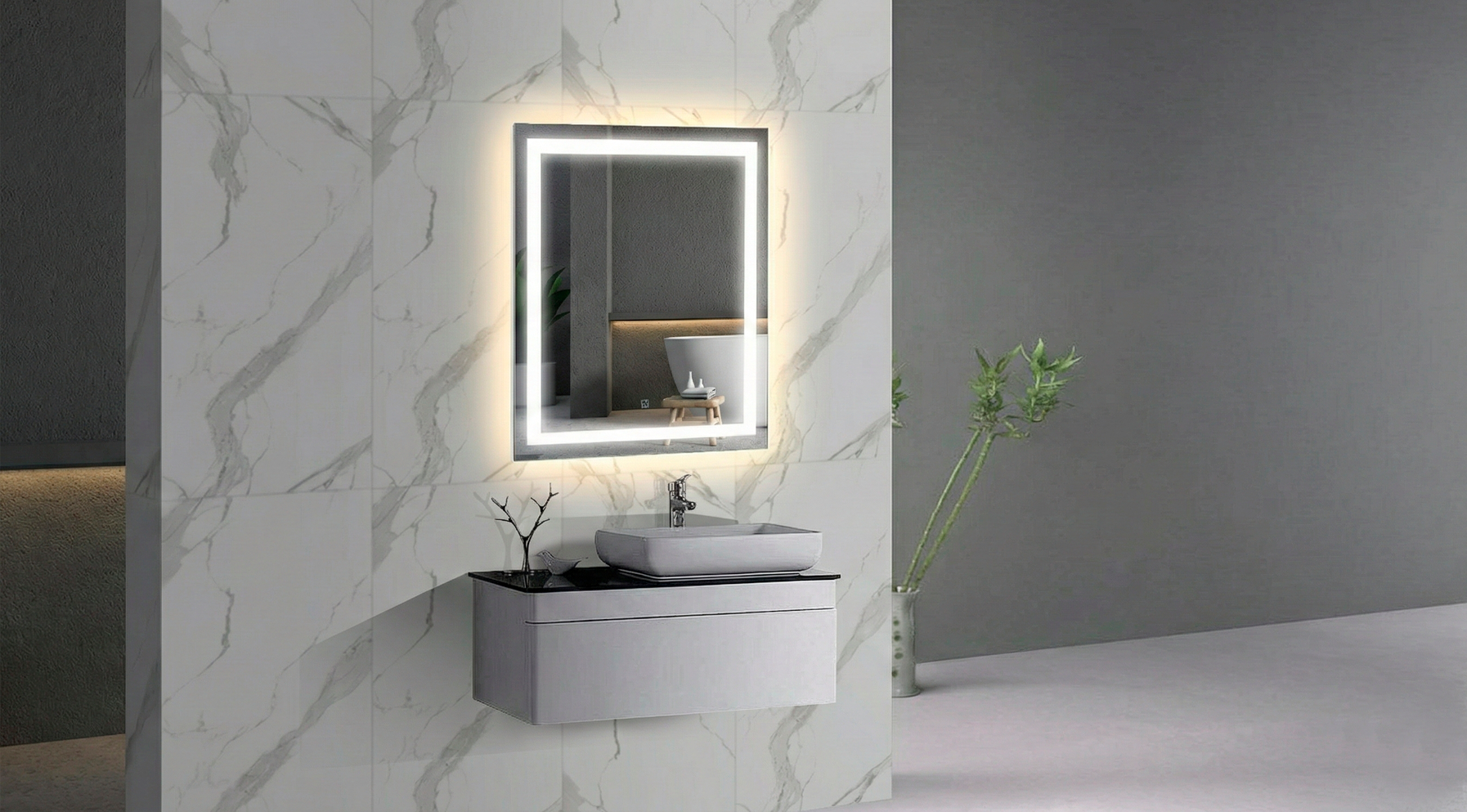 BOTIQUINES ESPEJO VISTAHERMOSA 45X60 CM