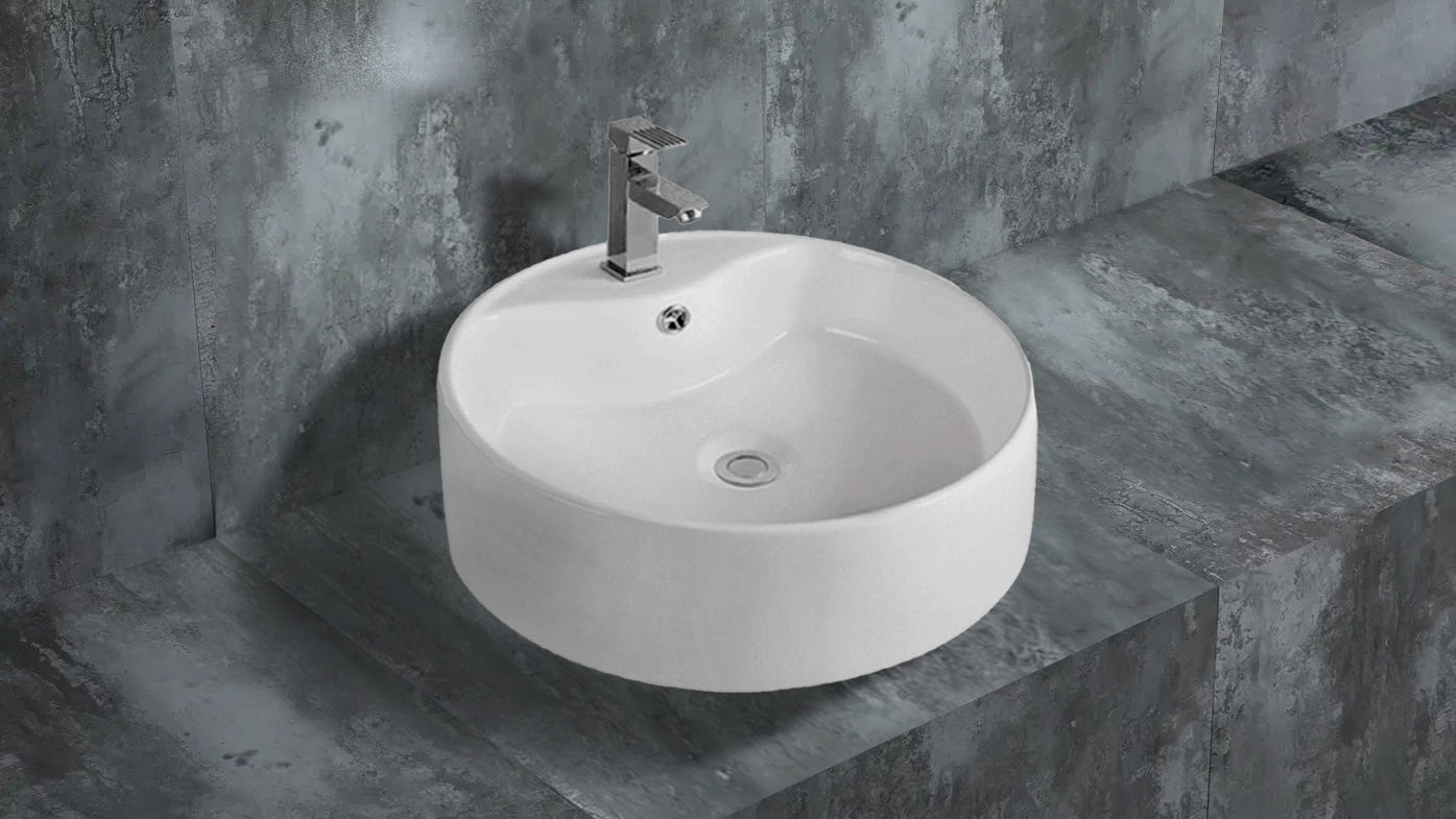 NUOVO OVALIN CORVUS BLANCO REDONDO