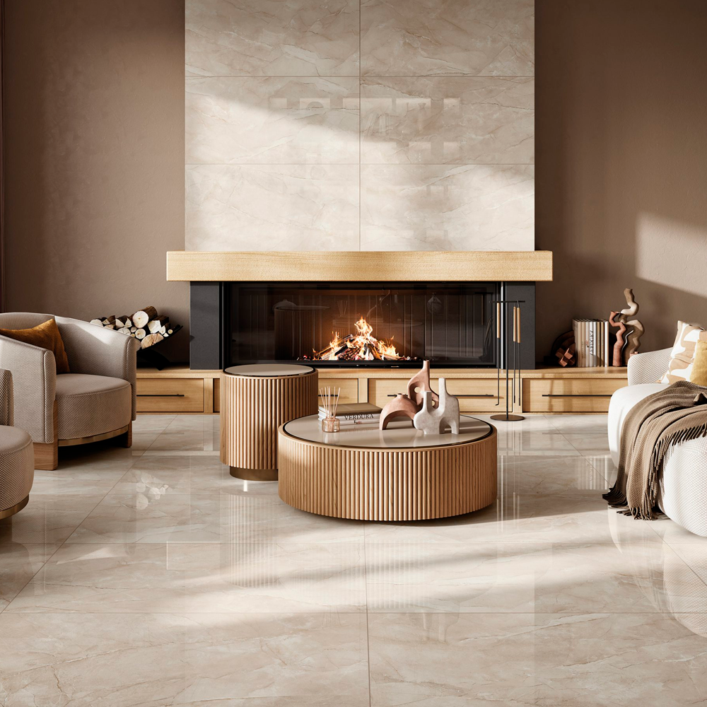 LAMOSA DENVER FD BEIGE BRILLO 60X120 2A CJA 1.44 M2