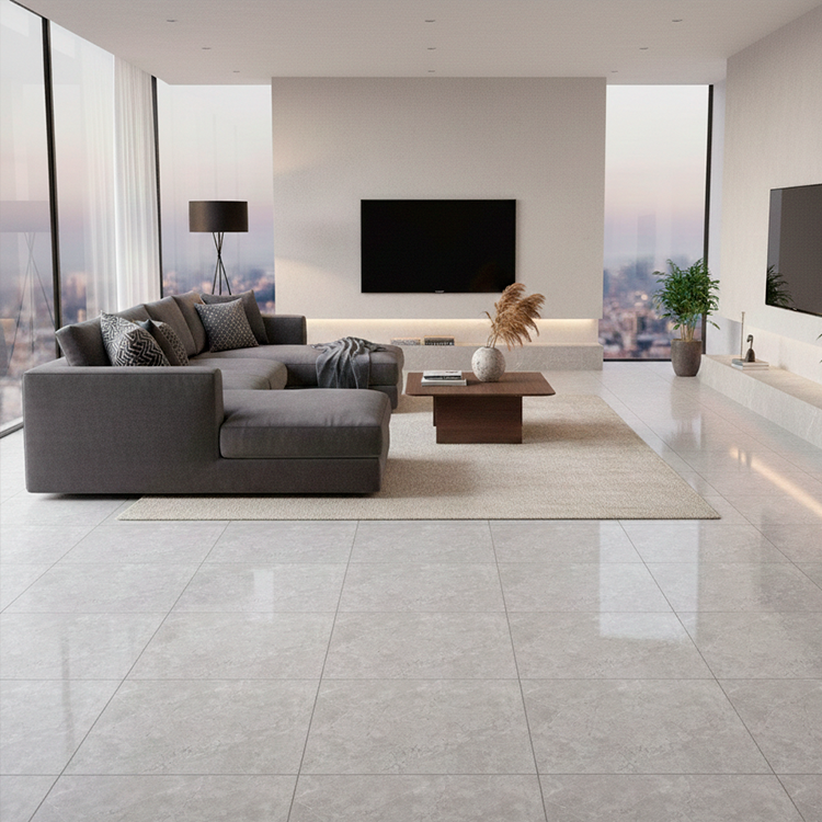 LAMOSA CAPITOLINA GRIS BRILLO 55X55 1A CJA 1.49 M2