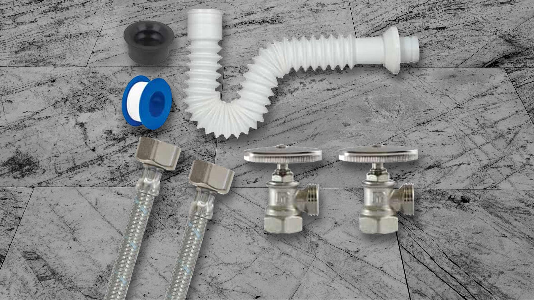 METALFLU KIT DE INSTALACION PARA LAVABO