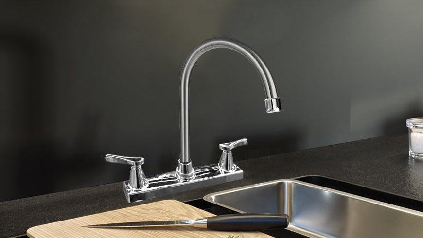 METALFLU 3465 MEZCLADORA DE COCINA CIRENE CROMO