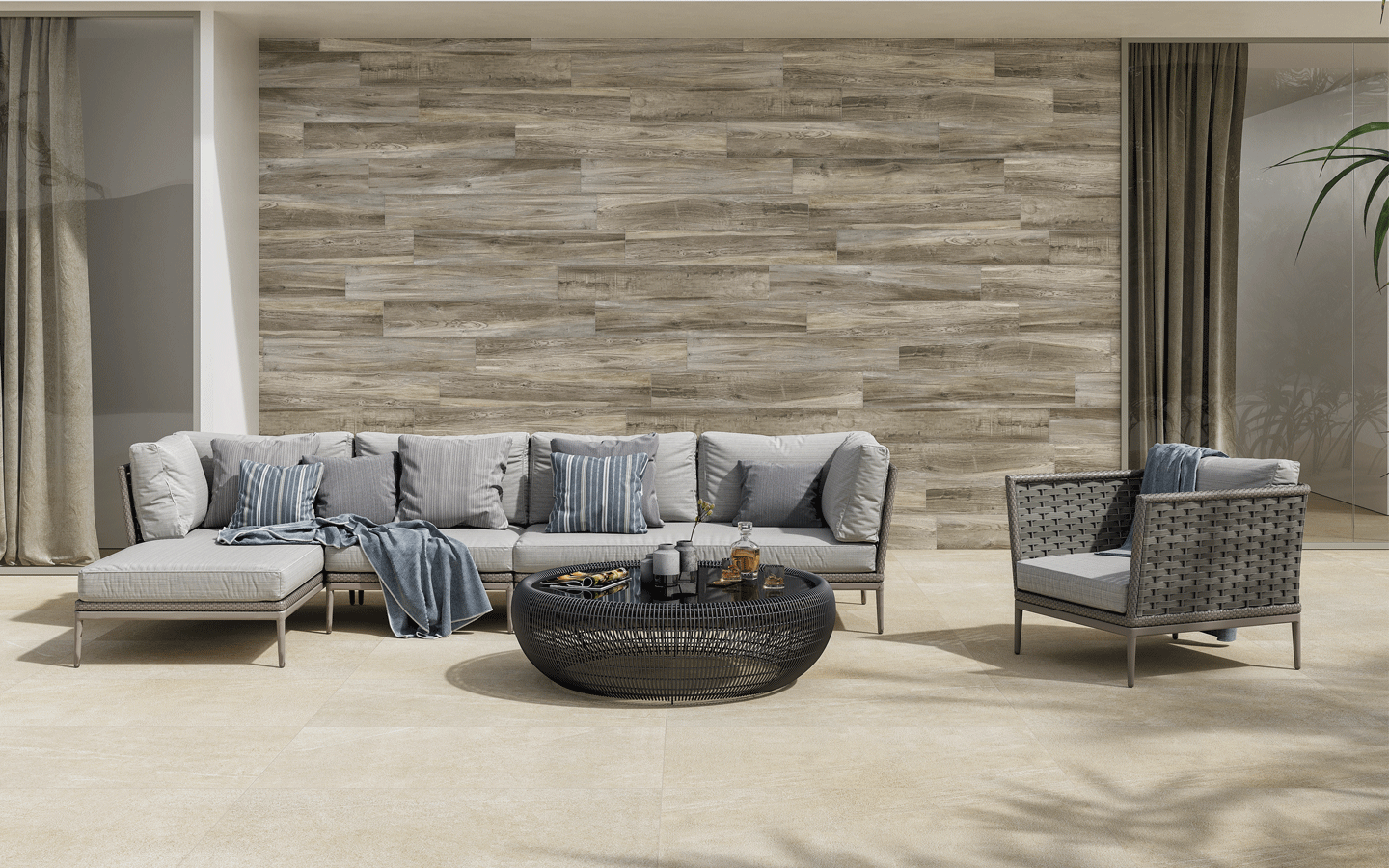 VITROMEX MONTERREY NATURAL 19.6X122.6 2A CJA 1.20 M2 RECT