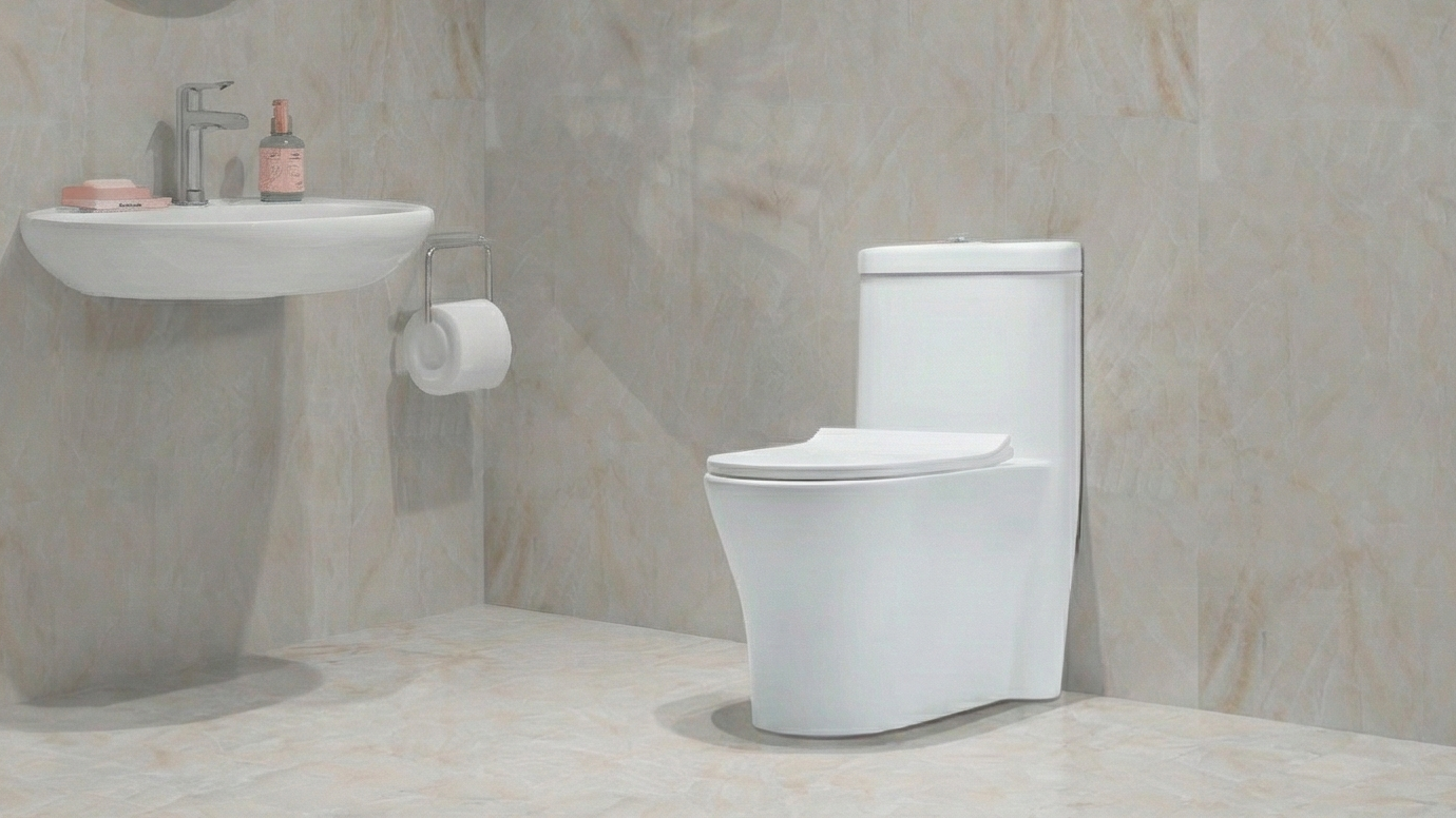 NUOVO SANITARIO DE UNA PIEZA TAURUS BLANCO CON ASIENTO