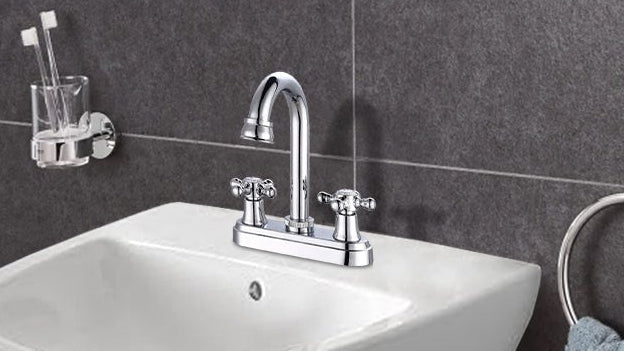 ROALFLUX MEZCLADORA PARA LAVABO ENIO 4 PULGADAS