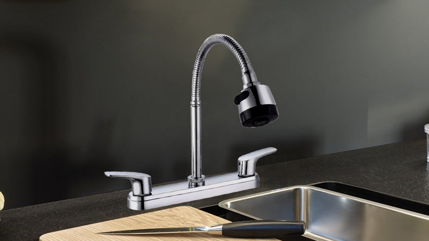 ROALFLUX MEZCLADORA PARA FREGADERO APOLO 8"