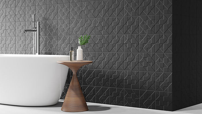 VITROMEX SPRITZ BLACK 20.1X20.1 2A CJA 1.53 M2