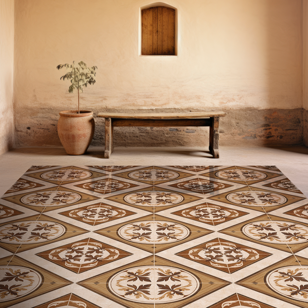 VITROMEX CATEDRAL CAFÉ 35.7X35.7 1A CJA  1.78 M2