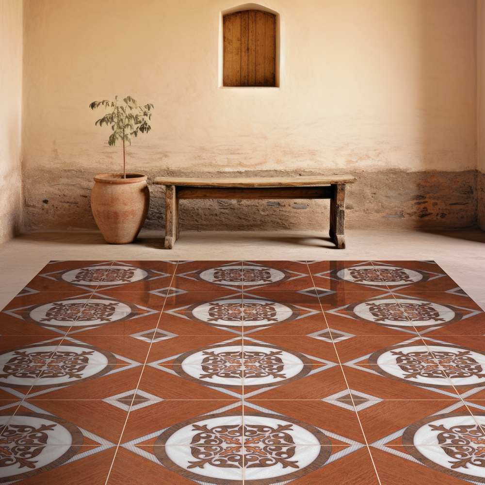 VITROMEX LINARES TERRACOTA 35.7X35.7 1A CJA 1.78 M2