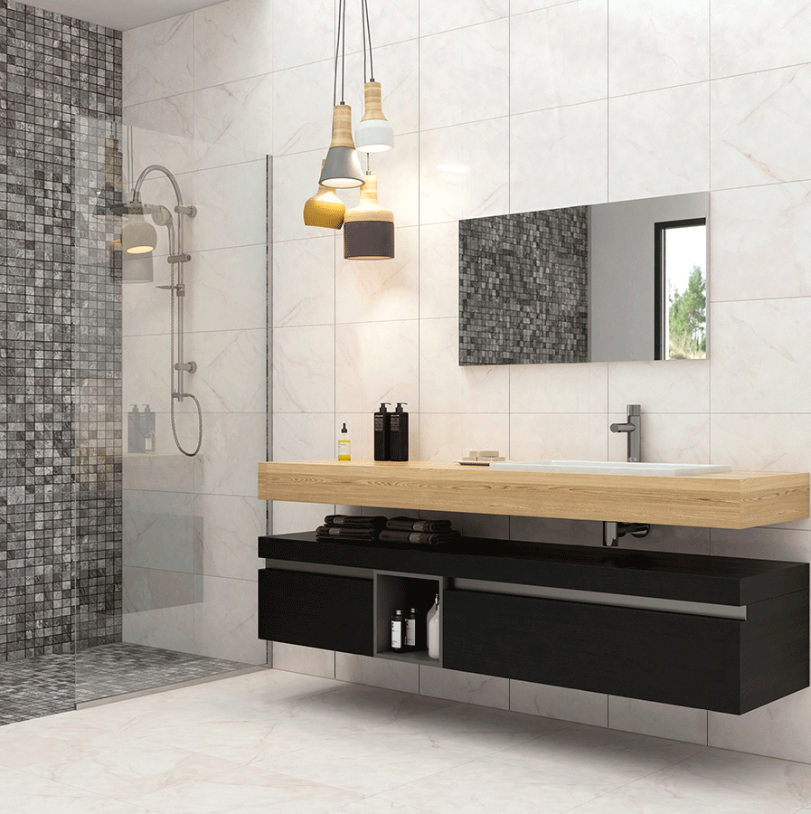 VITROMEX CARRARA BR BLANCO 45X45 1A CJA 1.62 M2 DESC.VH