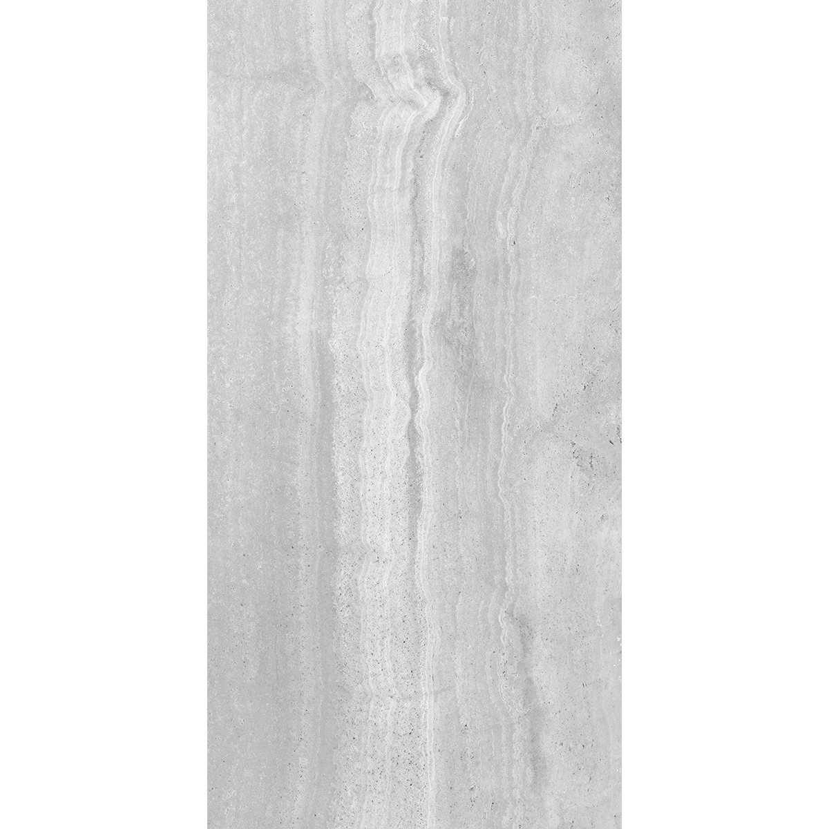 Piso cerámico gris con vetas, rectangular, textura tipo mármol para interiores.