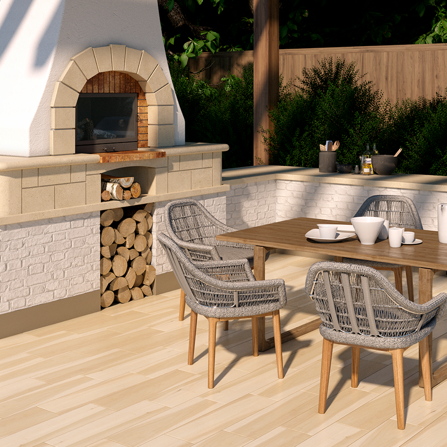 VITROMEX CHAPALA MIEL 18X60.6 2A CJA 1.64 M2