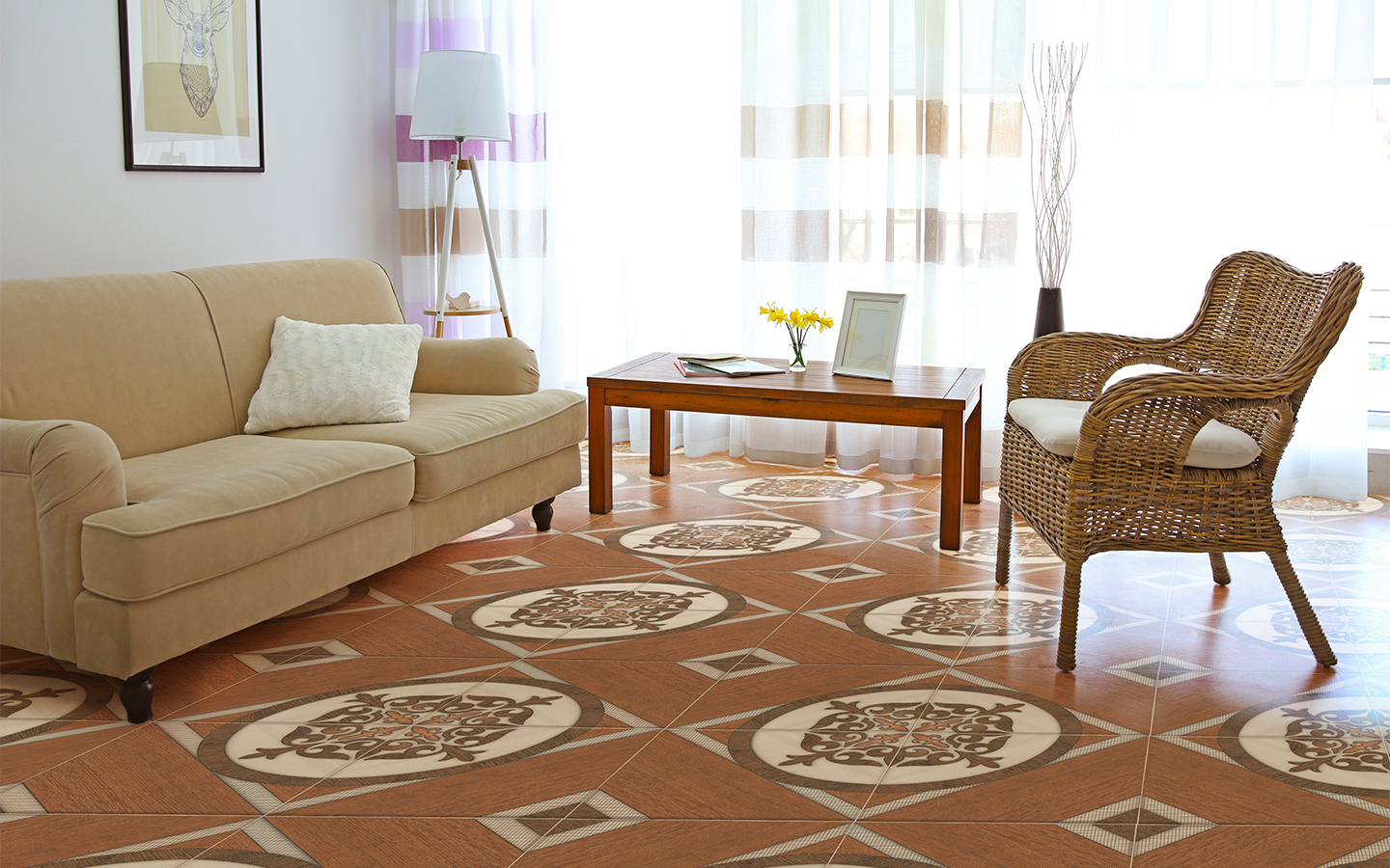 VITROMEX LINARES TERRACOTA 35.7X35.7 2A CJA 1.78 M2 DESC.VH