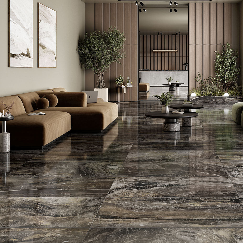 VITROMEX MILANO BR NERO 60X120 2A CJA 1.44 M2 RECT